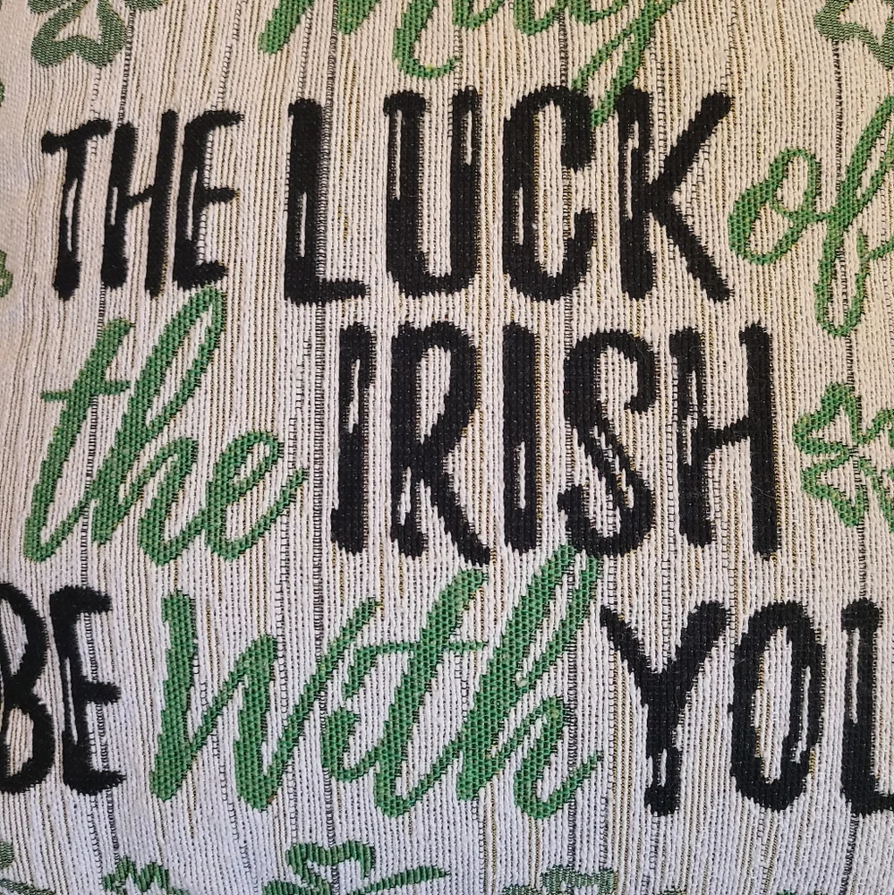 🍀St. Patrick's Day Throw Pillow ~ 